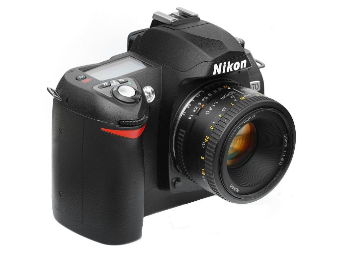 Nikon D70 with 50mm f/1.8D