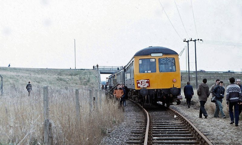 West Norfolk Freightlines Railtour at South Lynn, by Alan Moore