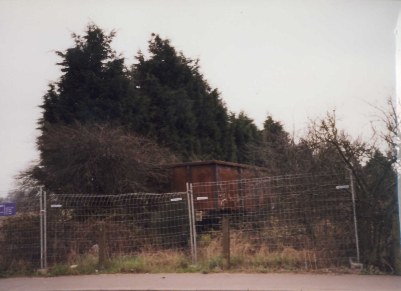Wagon next to Wisbech Road, 1999.
